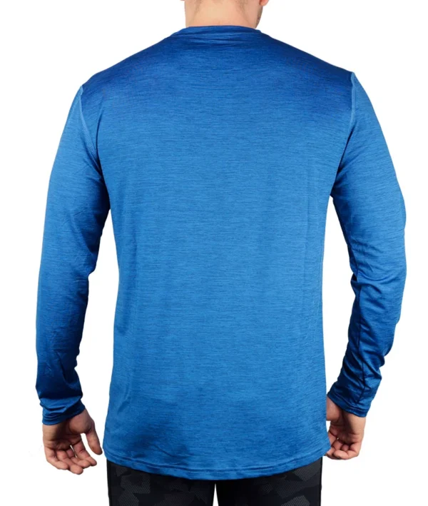 T-Shirt Homme Mell Melange Tee Bleu – Image 2